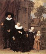 HALS, Frans Family Portrait oil painting reproduction